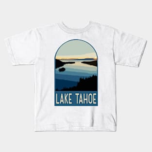 Lake Tahoe Decal Kids T-Shirt